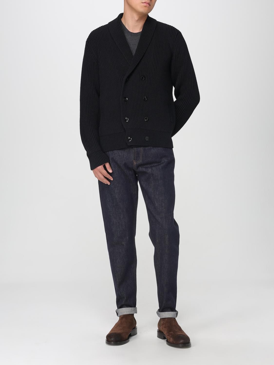 Tom Ford Tom Ford Sweater Men Black Size US L / EU 52-54 / 3 - 2 Thumbnail