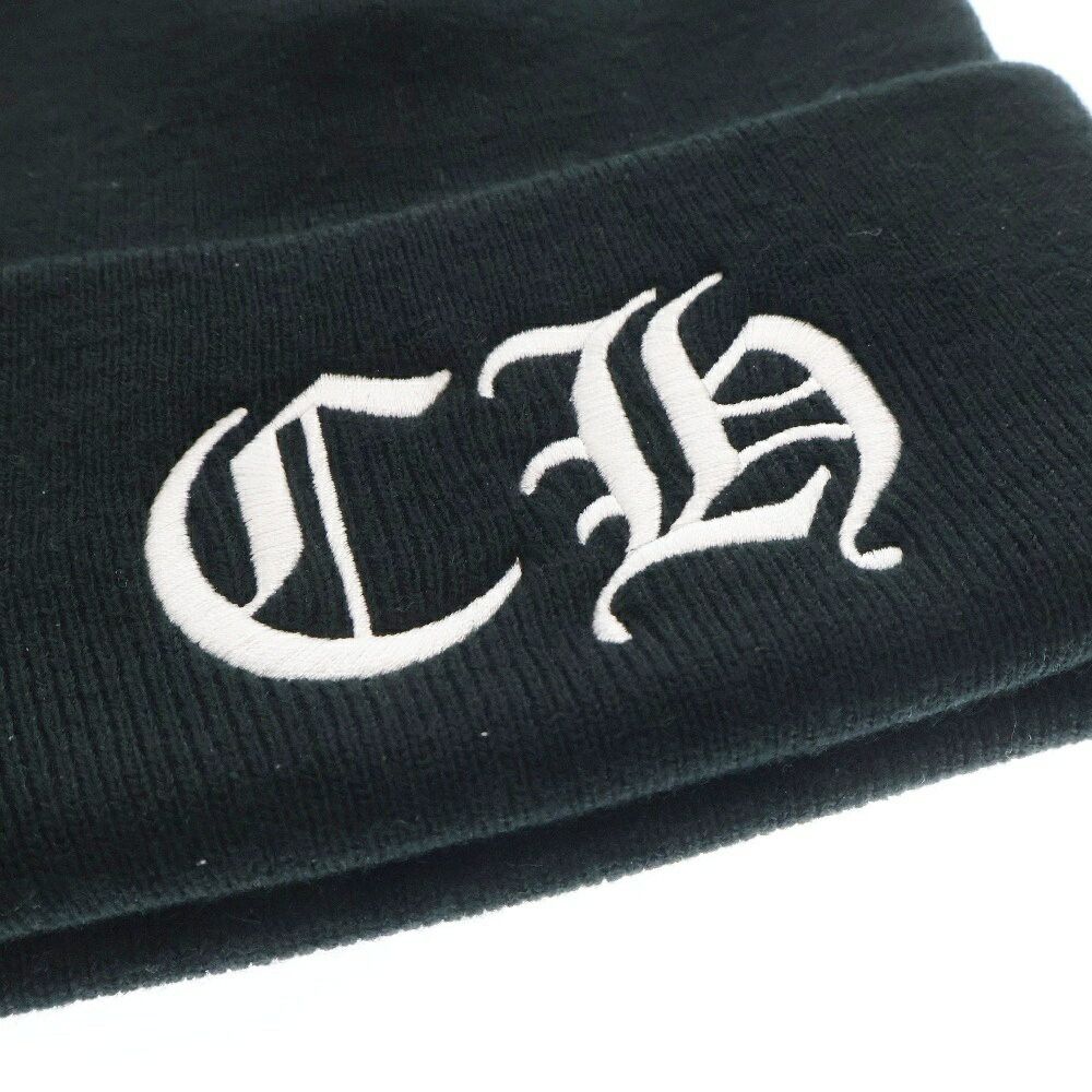 Chrome Hearts Watch Cap CH Logo Embroidered Beanie Knit Hat