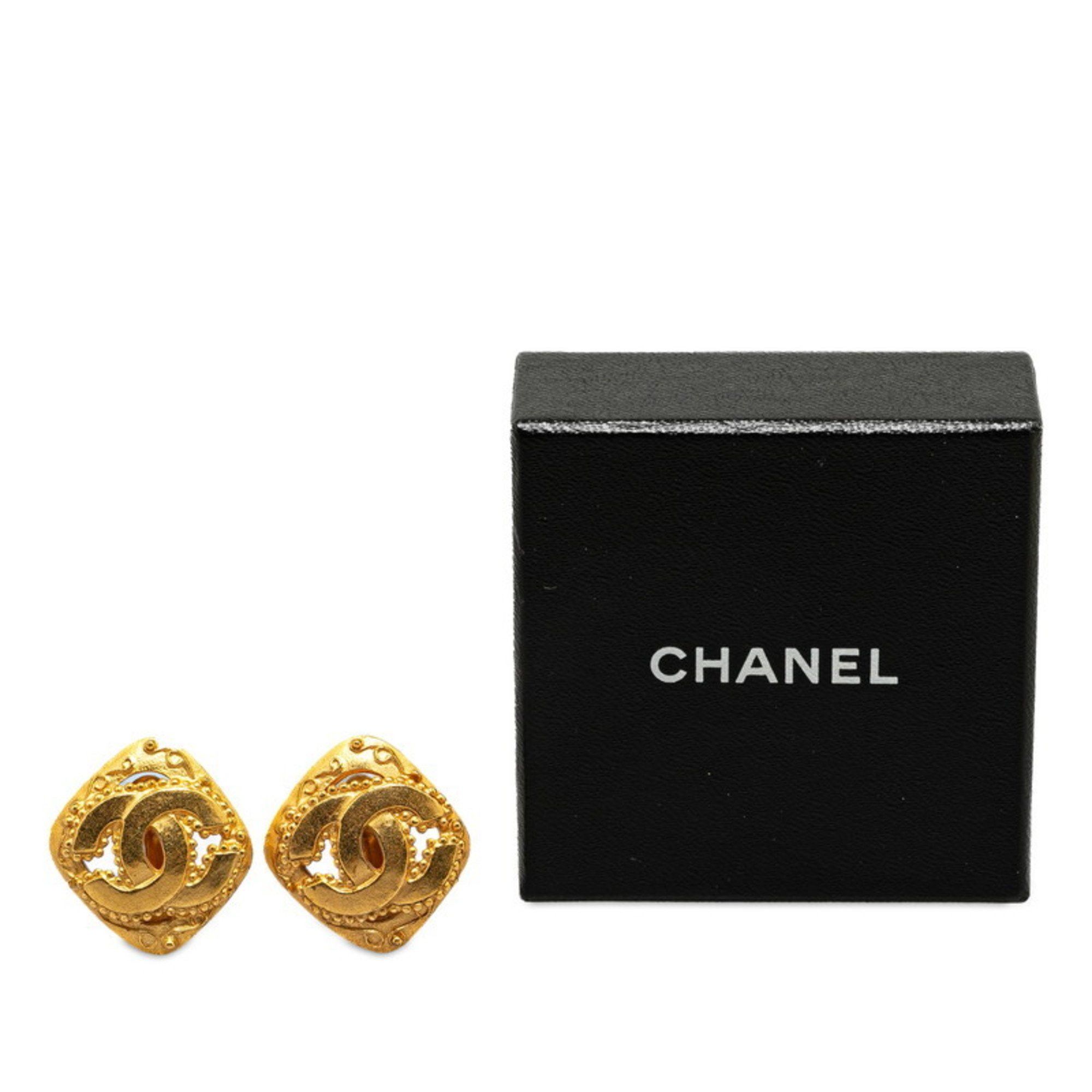 Chanel Chanel Coco Mark earring Size ONE SIZE - 4 Thumbnail