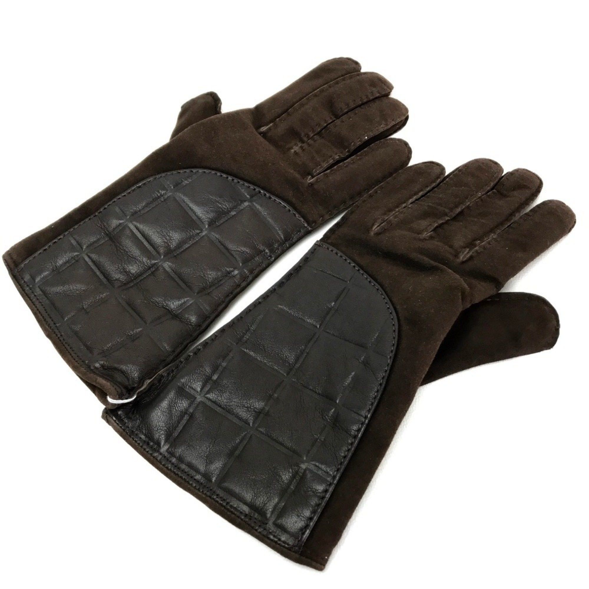 Chanel Chanel Chocolate bar gloves Size ONE SIZE - 6 Thumbnail