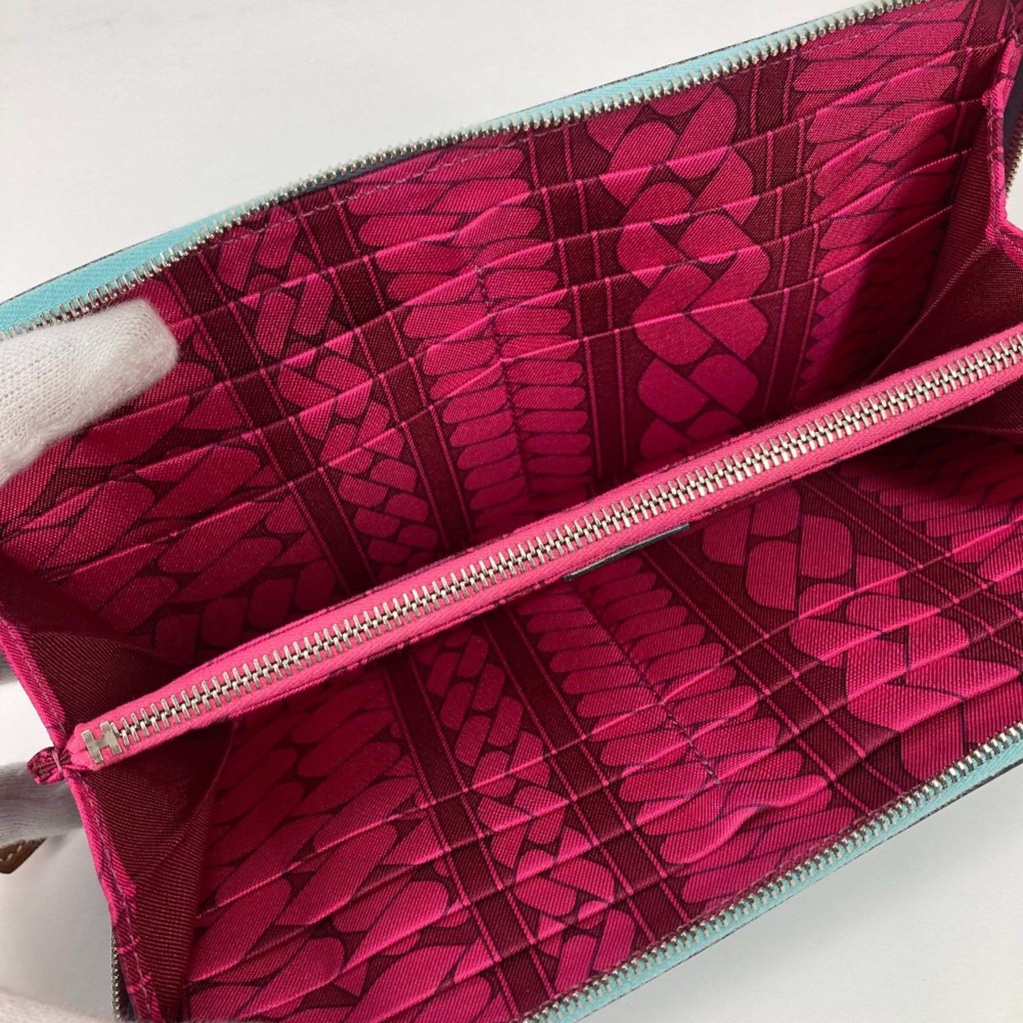 Hermes Hermès Silk'In wallet Size ONE SIZE - 5 Thumbnail