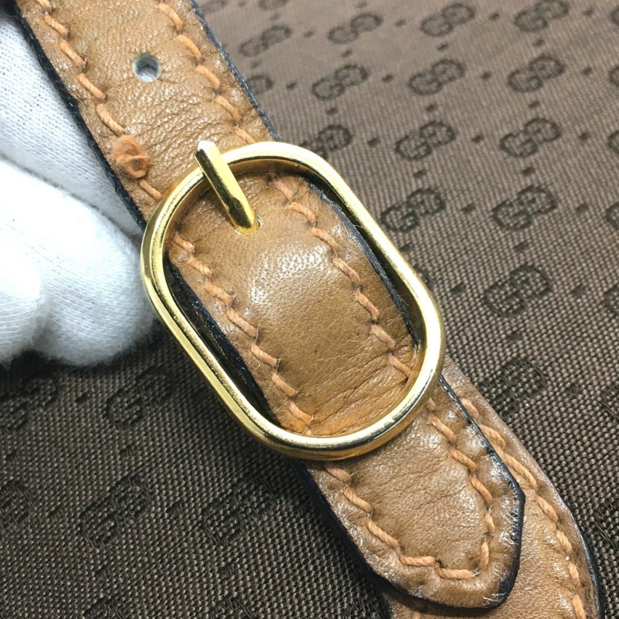 Gucci Gucci Micro Small GG Canvas shoulder Size ONE SIZE - 10 Thumbnail