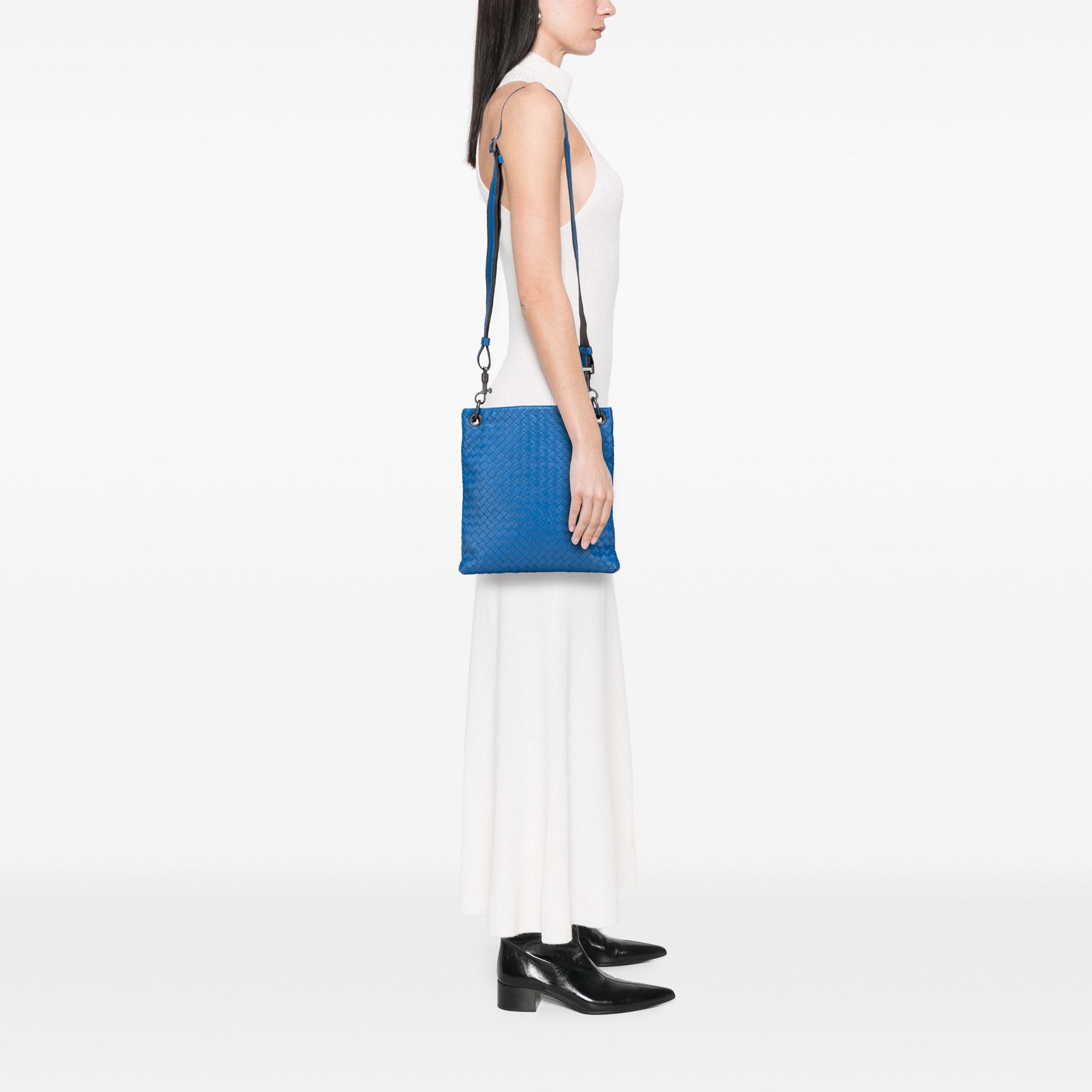 Bottega Veneta Bottega Veneta Leather Intrecciato Crossbody Size ONE SIZE - 10 Thumbnail
