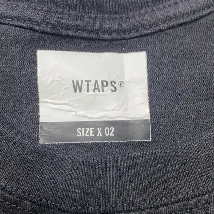 Wtaps WTAPS Black Loose Fit Short Sleeve T-Shirt 0079 Size US M / EU 48-50 / 2 - 2 Thumbnail