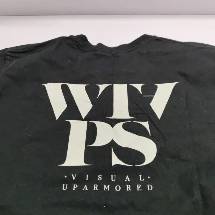 Wtaps WTAPS Black Graphic Loose Casual T-Shirt 0079 Size US M / EU 48-50 / 2 - 2 Thumbnail