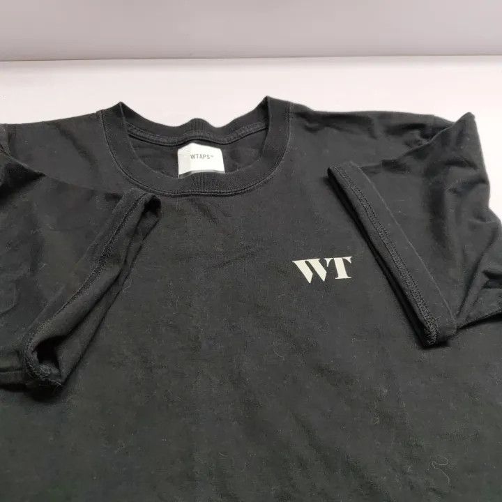 Wtaps WTAPS Black Graphic Loose Casual T-Shirt 0079 Size US M / EU 48-50 / 2 - 5 Thumbnail