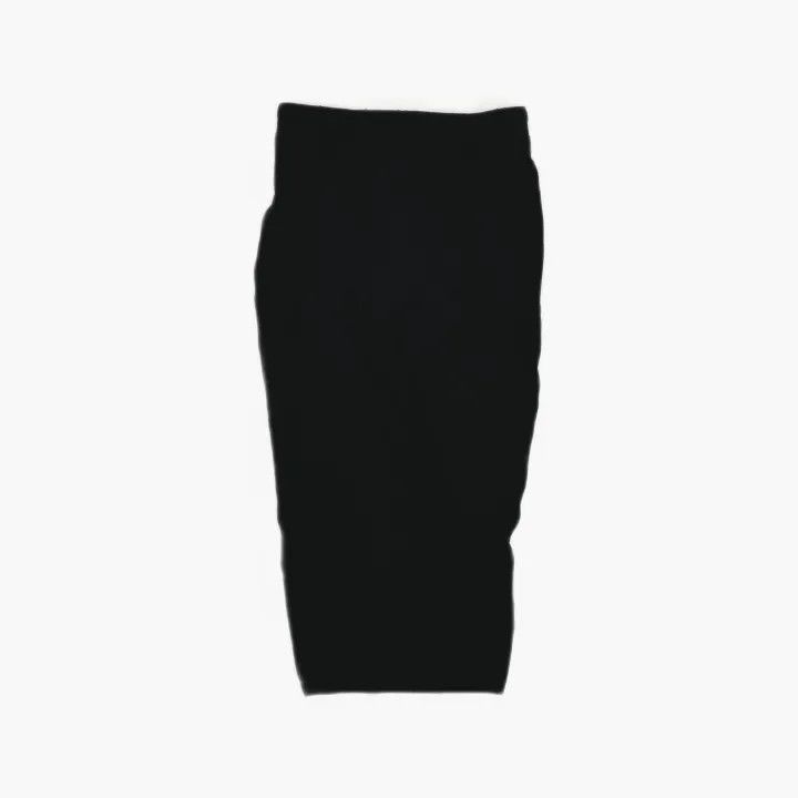 Rick Owens Rick Owens Casual Black Drawstring Skirt 0079 Size 26" / US 2 / IT 38 - 3 Thumbnail