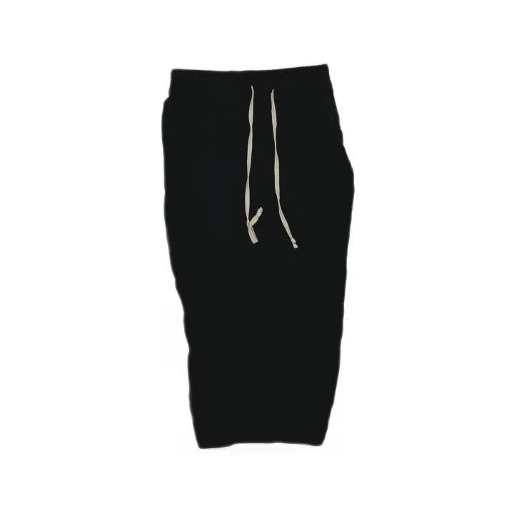 Rick Owens Rick Owens Casual Black Drawstring Skirt 0079 Size 26" / US 2 / IT 38 - 2 Thumbnail