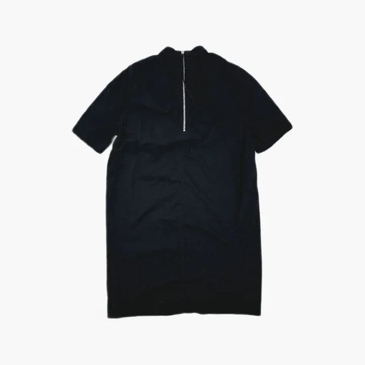Rick Owens Rick Owens Short Sleeve Half-Zip Dress 0079 Size US 36 / EU 52 - 3 Thumbnail