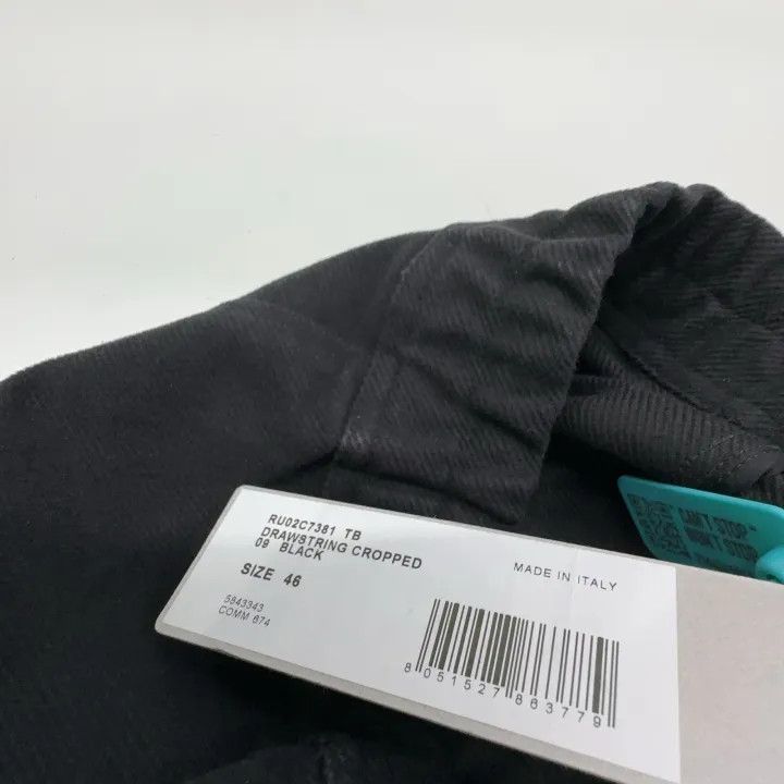Rick Owens Rick Owens Black Casual Pants for Men 0079 Size US 44 / EU 60 - 4 Thumbnail
