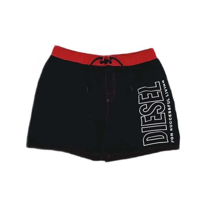 Diesel Diesel Logo Print Drawstring Shorts 0079 Size US 30 / EU 46 - 2 Thumbnail