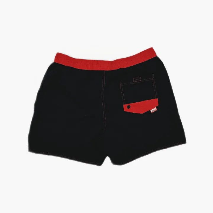 Diesel Diesel Logo Print Drawstring Shorts 0079 Size US 30 / EU 46 - 3 Thumbnail