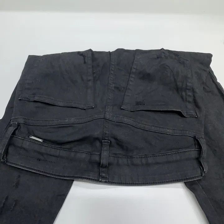 Diesel Diesel Black Slim Fit Denim Pants 0079 Size US 26 / EU 42 - 6 Thumbnail