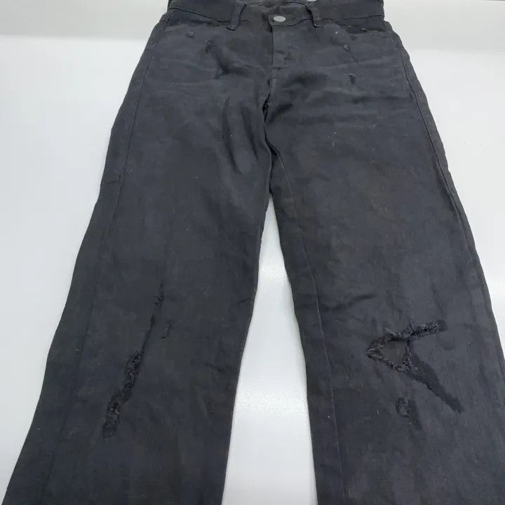 Diesel Diesel Black Slim Fit Denim Pants 0079 Size US 26 / EU 42 - 9 Thumbnail