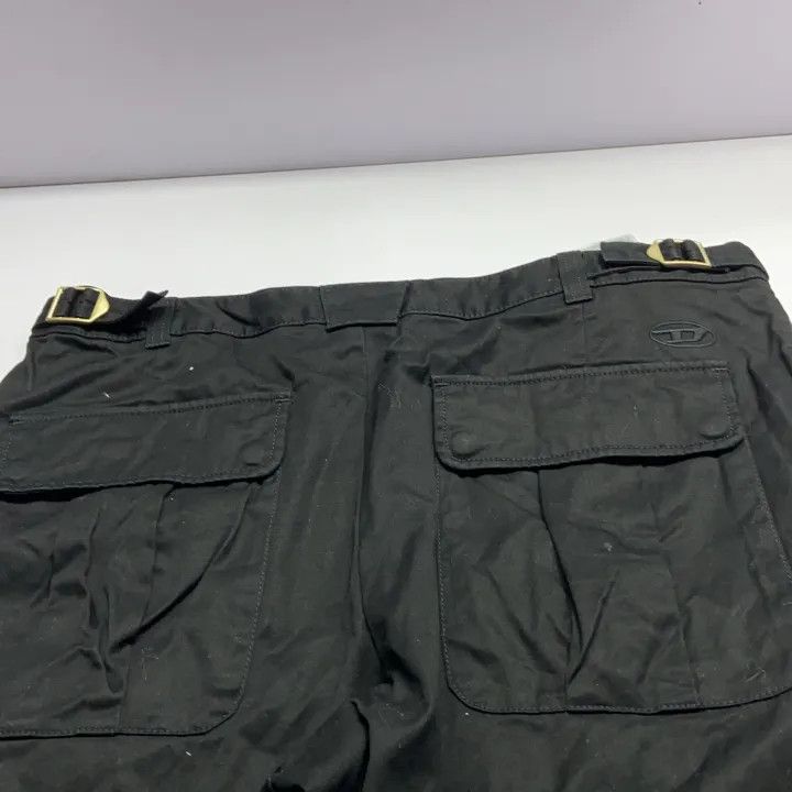 Diesel Diesel Black Casual Cargo Shorts for Men 0079 Size US 44 / EU 60 - 7 Thumbnail