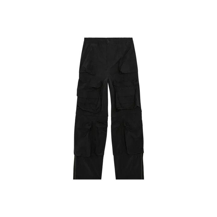 Diesel Diesel SS23 Black Loose Cargo Pants for Everyone 0079 Size US 44 / EU 60 - 2 Thumbnail