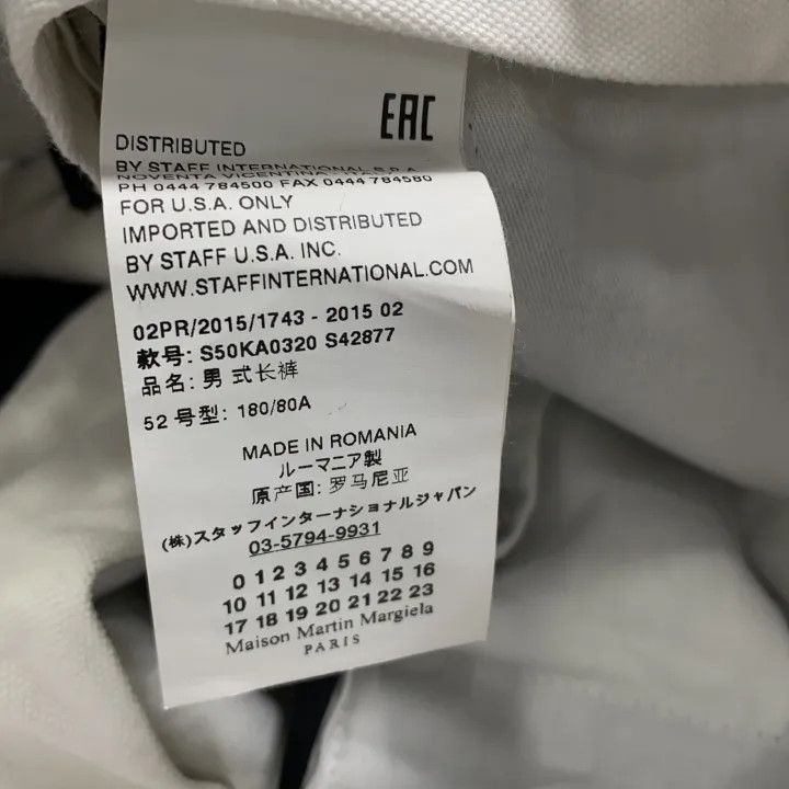 Maison Margiela Maison Margiela Comfortable Black Straight Pants 0079 Size US 44 / EU 60 - 4 Thumbnail