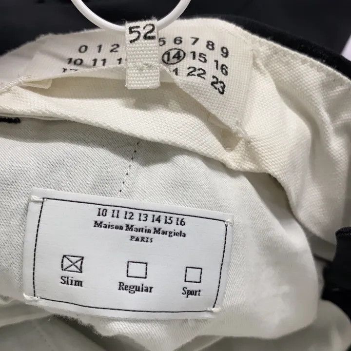 Maison Margiela Maison Margiela Comfortable Black Straight Pants 0079 Size US 44 / EU 60 - 3 Thumbnail