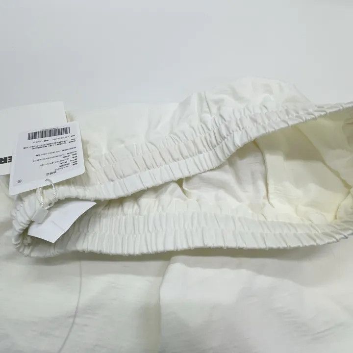 Jil Sander JIL SANDER SS23 Casual White Drawstring Shorts 0079 Size US 26 / EU 42 - 6 Thumbnail