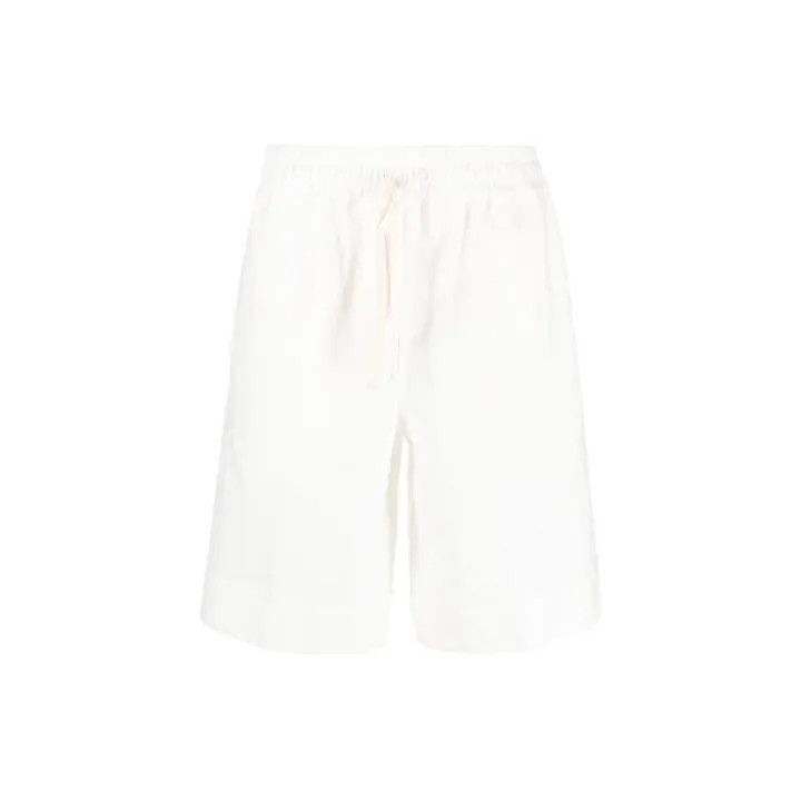 Jil Sander JIL SANDER SS23 Casual White Drawstring Shorts 0079 Size US 26 / EU 42 - 2 Thumbnail