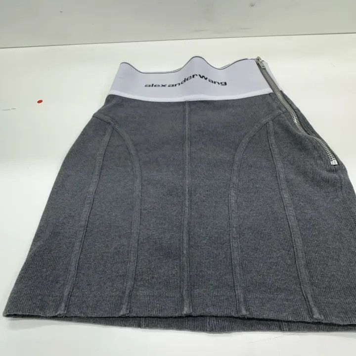 Alexander Wang Alexander Wang FW21 Logo Decor Mini Skirt 0079 Size 24" / US 00 / IT 34 - 8 Thumbnail
