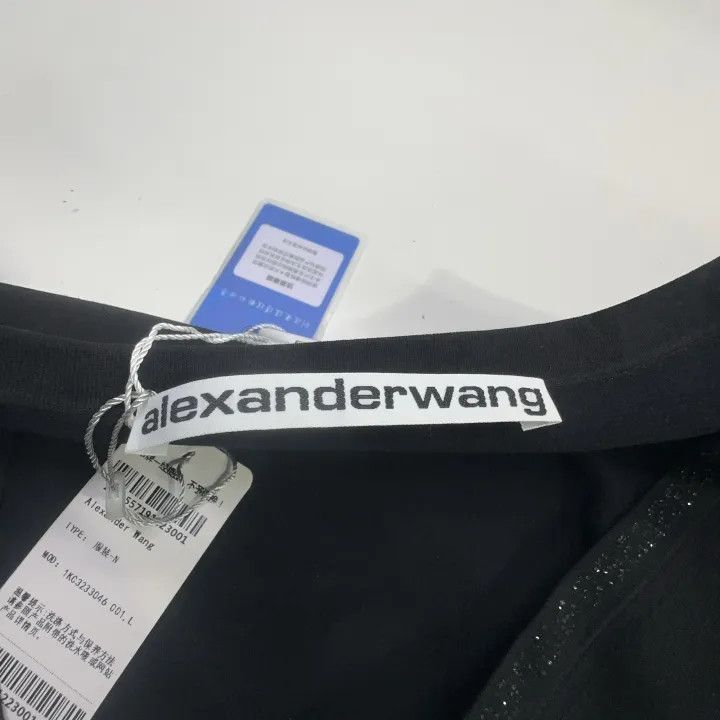 Alexander Wang Alexander Wang Black Knitted Cardigan 0079 Size L / US 10 / IT 46 - 7 Thumbnail