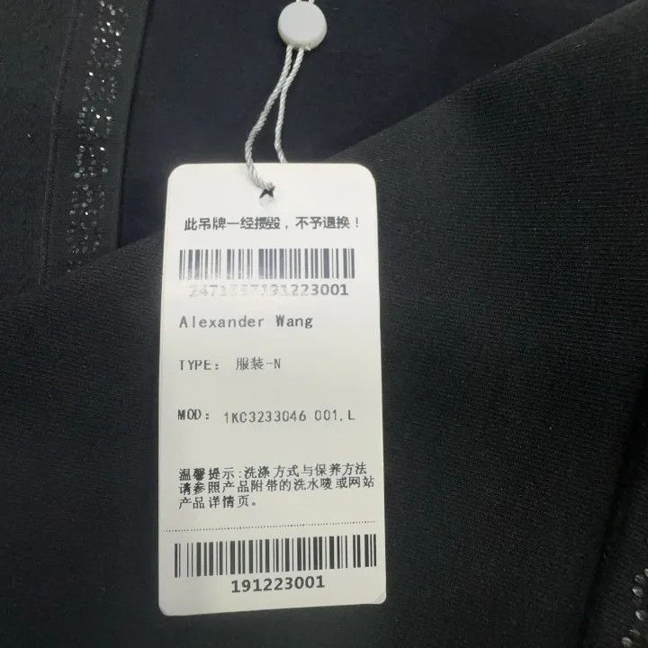 Alexander Wang Alexander Wang Black Knitted Cardigan 0079 Size L / US 10 / IT 46 - 6 Thumbnail