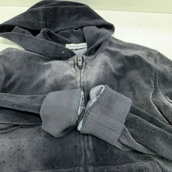 Alexander Wang Alexander Wang Casual Fashion Hoodie Jacket 0079 Size XXS / US 00 / IT 34 - 10 Thumbnail
