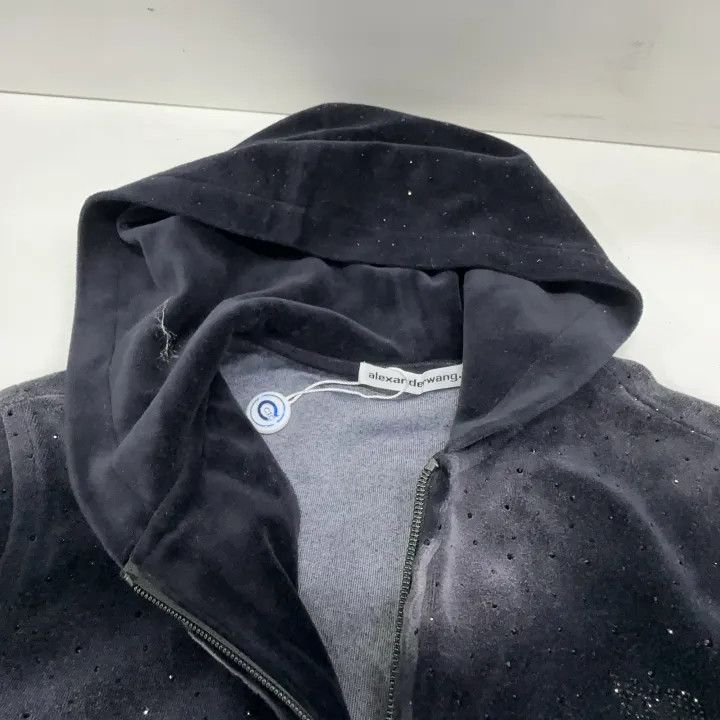 Alexander Wang Alexander Wang Casual Fashion Hoodie Jacket 0079 Size XXS / US 00 / IT 34 - 7 Thumbnail
