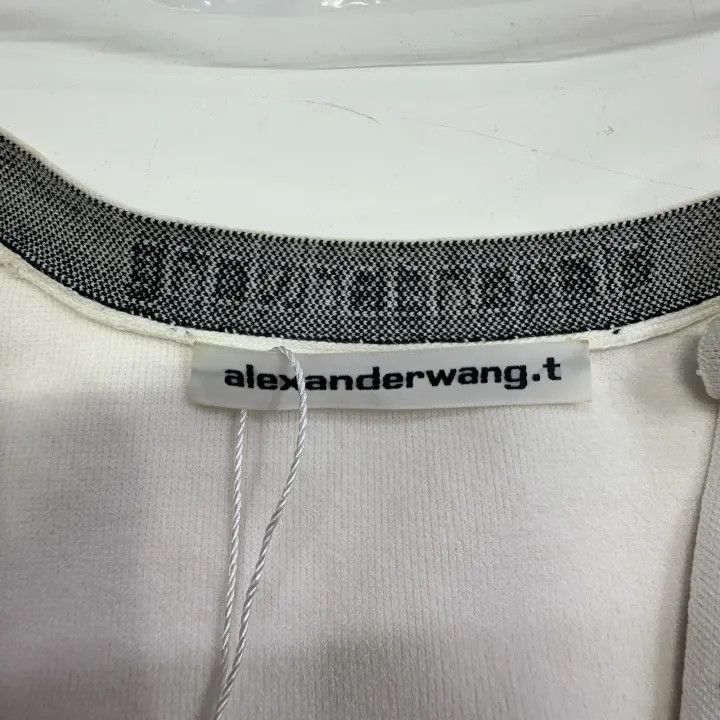Alexander Wang Alexander Wang SS22 Logo Embellished Knit Cardigan 0079 Size M / US 6-8 / IT 42-44 - 4 Thumbnail