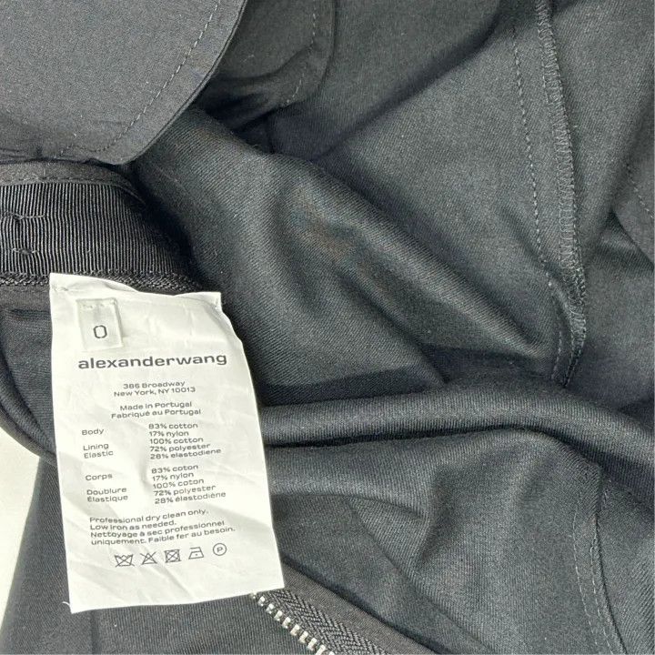 Alexander Wang Alexander Wang High-Waisted Loose Pants for Women 0079 Size 24" / US 00 / IT 34 - 2 Thumbnail