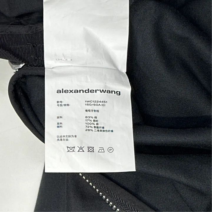 Alexander Wang Alexander Wang High-Waisted Loose Pants for Women 0079 Size 24" / US 00 / IT 34 - 3 Thumbnail