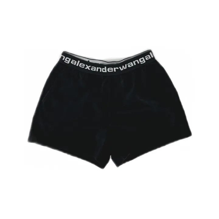 Alexander Wang Alexander Wang Elastic Velvet Shorts for Women 0079 Size 24" / US 00 / IT 34 - 2 Thumbnail