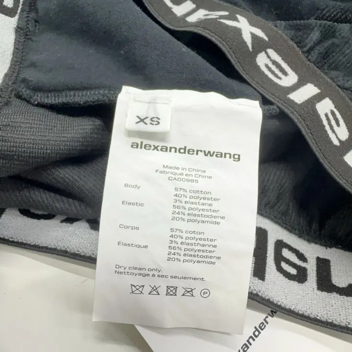 Alexander Wang Alexander Wang Elastic Velvet Shorts for Women 0079 Size 24" / US 00 / IT 34 - 6 Thumbnail