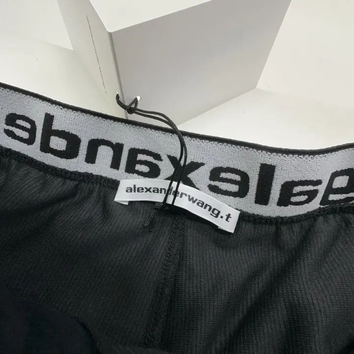 Alexander Wang Alexander Wang Elastic Velvet Shorts for Women 0079 Size 24" / US 00 / IT 34 - 5 Thumbnail