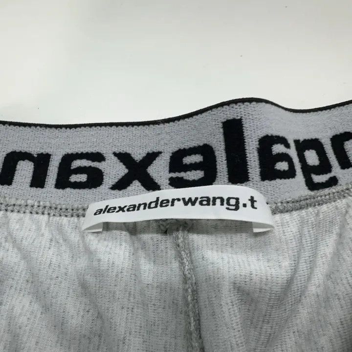 Alexander Wang Alexander Wang SS21 Logo Velvet Shorts for Women 0079 Size 24" / US 00 / IT 34 - 6 Thumbnail