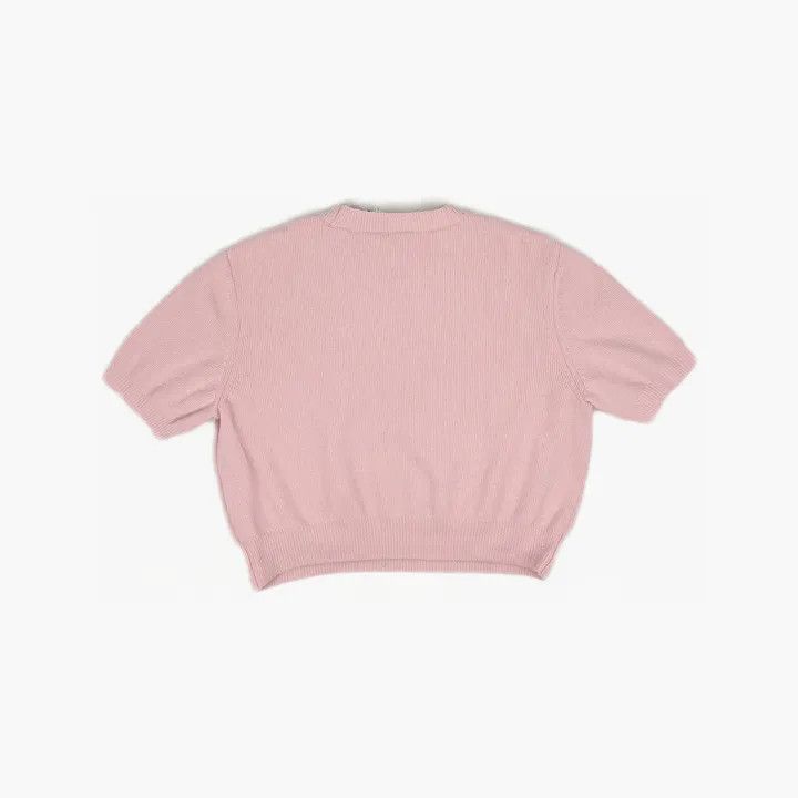 Alexander Wang Alexander Wang Pink Short Sleeve Sweatshirt 0079 Size M / US 6-8 / IT 42-44 - 3 Thumbnail