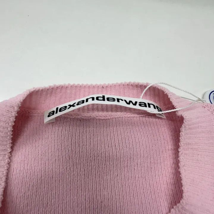 Alexander Wang Alexander Wang Pink Short Sleeve Sweatshirt 0079 Size M / US 6-8 / IT 42-44 - 4 Thumbnail