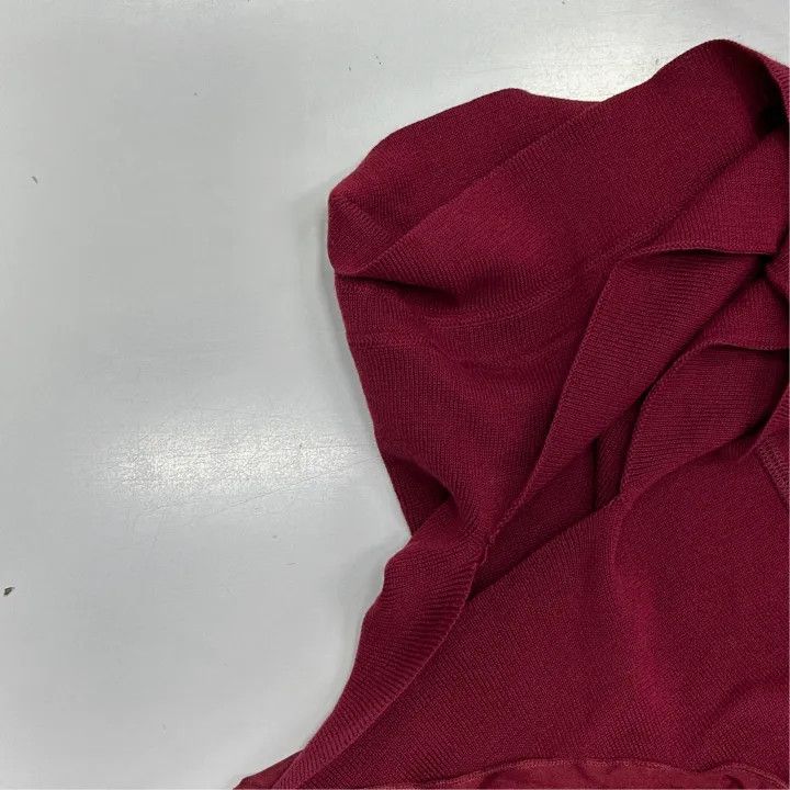 Diesel Diesel Y2K Red Irregular Casual Long Skirt 0079 Size 42" / US 20 - 4 Thumbnail