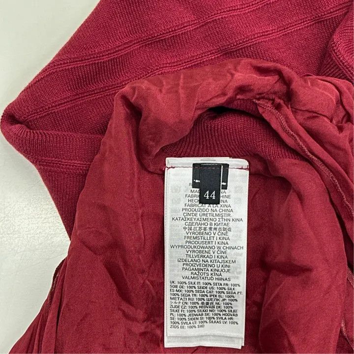 Diesel Diesel Y2K Red Irregular Casual Long Skirt 0079 Size 42" / US 20 - 2 Thumbnail