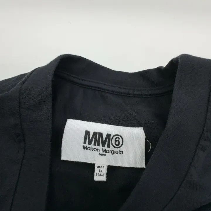 Maison Margiela MM6 Maison Margiela Black Short Sleeve T-Shirt 0079 Size S / US 4 / IT 40 - 5 Thumbnail