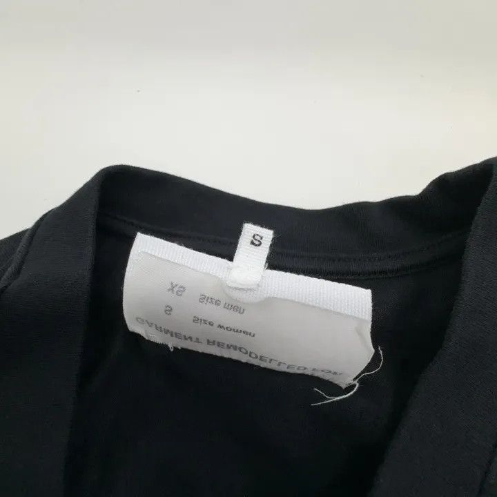 Maison Margiela MM6 Maison Margiela Black Short Sleeve T-Shirt 0079 Size S / US 4 / IT 40 - 6 Thumbnail