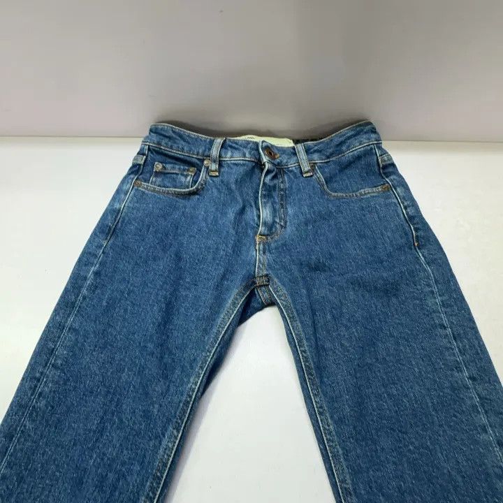 Off-White OFF-WHITE Classic Slim Fit Denim Pants 0079 Size 24" / US 00 / IT 34 - 8 Thumbnail