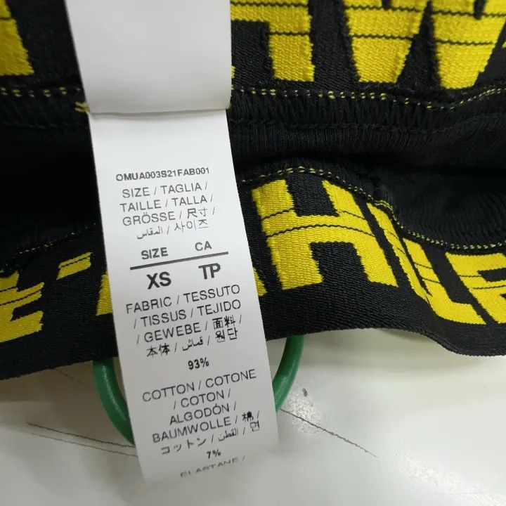 Off-White OFF-WHITE Logo Elastic Boxers for Men 0079 Size US 26 / EU 42 - 2 Thumbnail