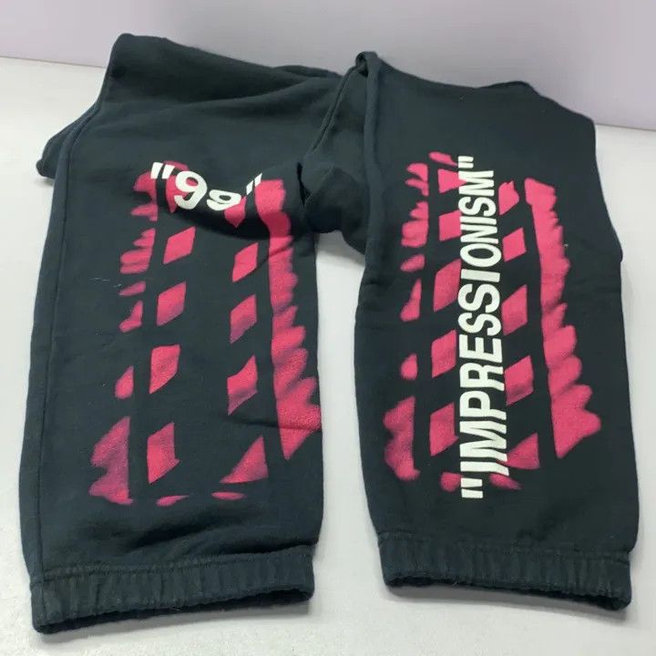 Off-White Off-White Drawstring Graphic Jogger Pants 0079 Size US 32 / EU 48 - 12 Thumbnail