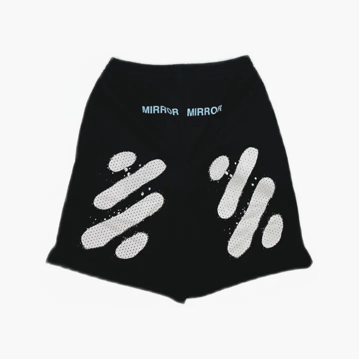 Off-White OFF-WHITE Black Letter Print Casual Shorts 0079 Size US 30 / EU 46 - 3 Thumbnail