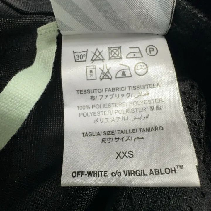 Off-White OFF-WHITE Black Letter Print Casual Shorts 0079 Size US 30 / EU 46 - 5 Thumbnail