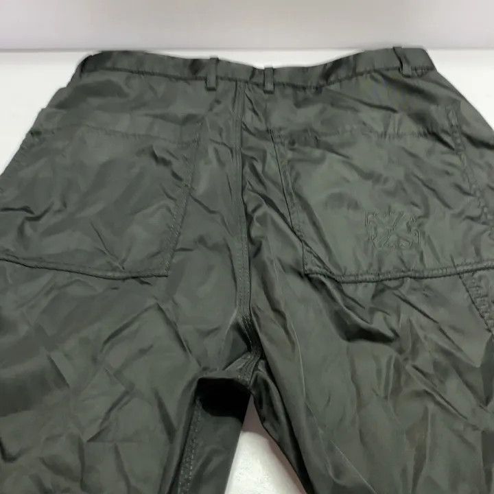 Off-White Off-White Black Wide-Leg Casual Pants for Men 0079 Size US 44 / EU 60 - 6 Thumbnail