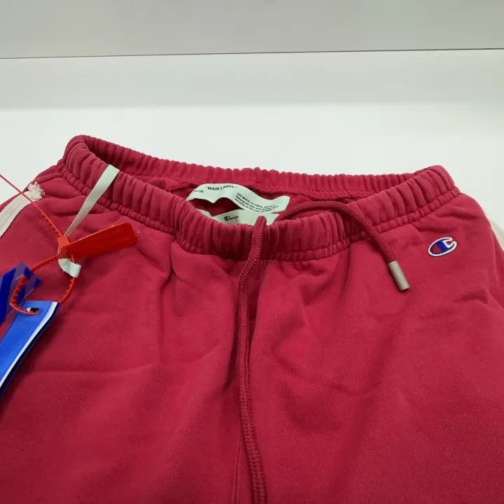 Off-White Off-White x Champion Embroidered Logo Shorts 0079 Size US 30 / EU 46 - 5 Thumbnail
