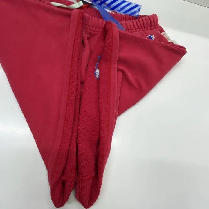 Off-White Off-White x Champion Red Logo Embroidered Shorts 0079 Size US 30 / EU 46 - 6 Thumbnail